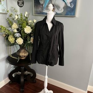 Talbots black size 6 blouse.